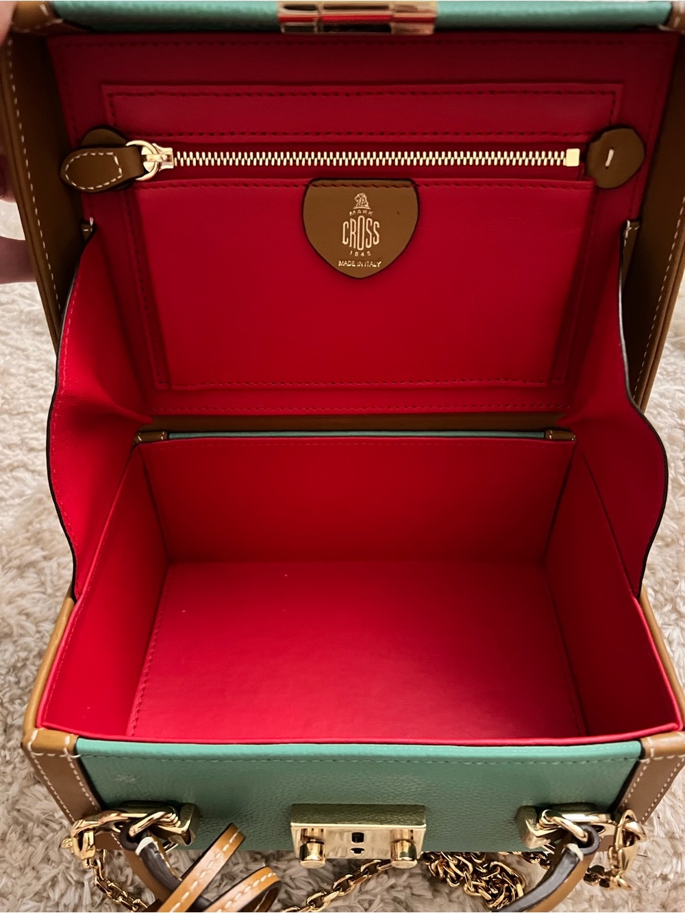 Mark Cross Grace Box Bag - Picture 5 of 6